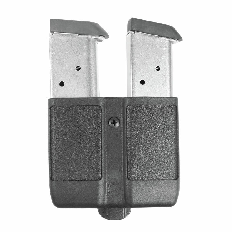 Blackhawk Double Magazine Case - Single Stack - 9 mm/10mm/.40 Cal/.45 Cal 410510PBK - Tactical & Duty Gear